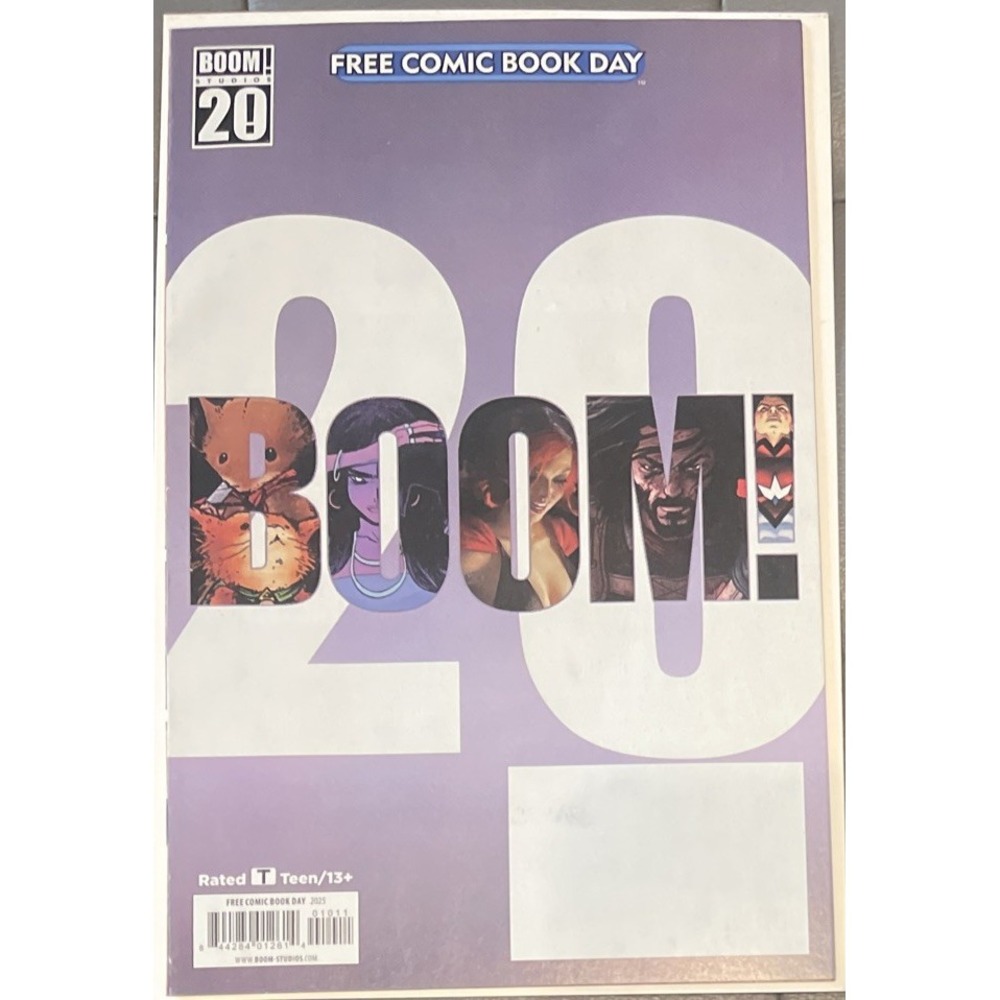 Boom! Studios Free Comic Book Day Graphic Novel Bagged And Boarded